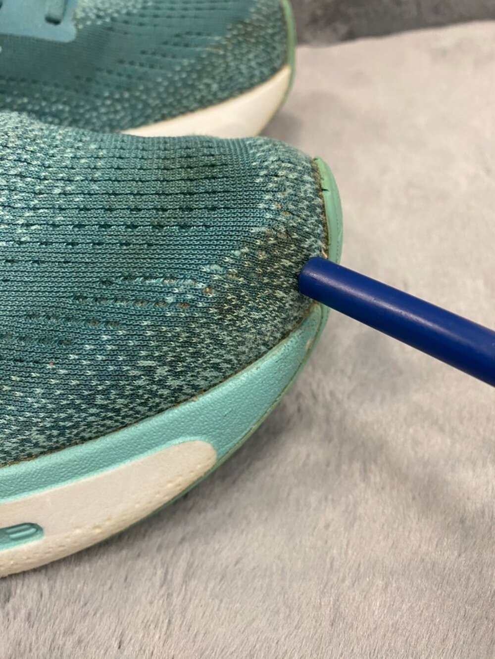 Brooks Ghost Max 2 Womens Teal Pink Athletic Running Shoes Womens Size 10 - Picture 6 of 15